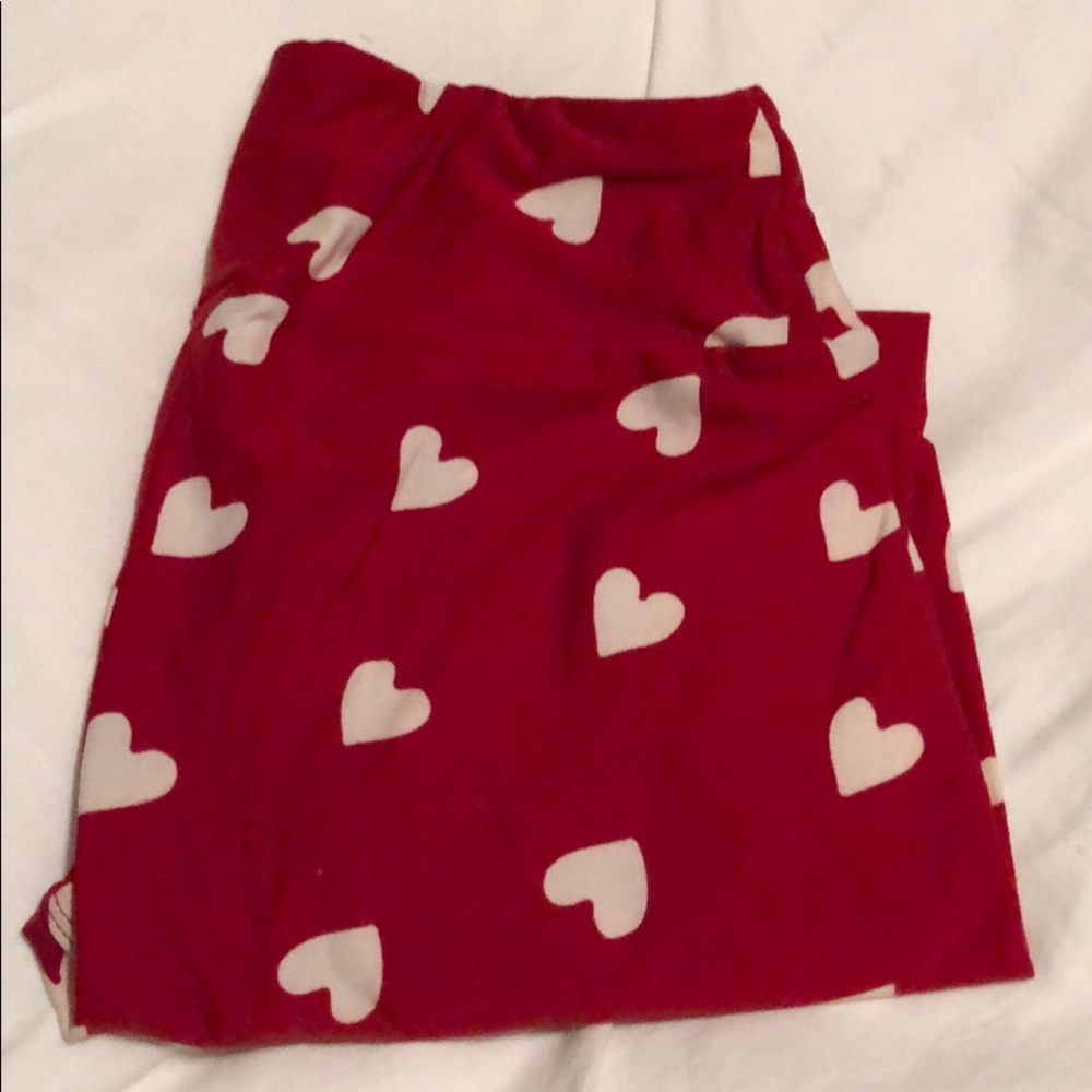Lularoe heart leggings